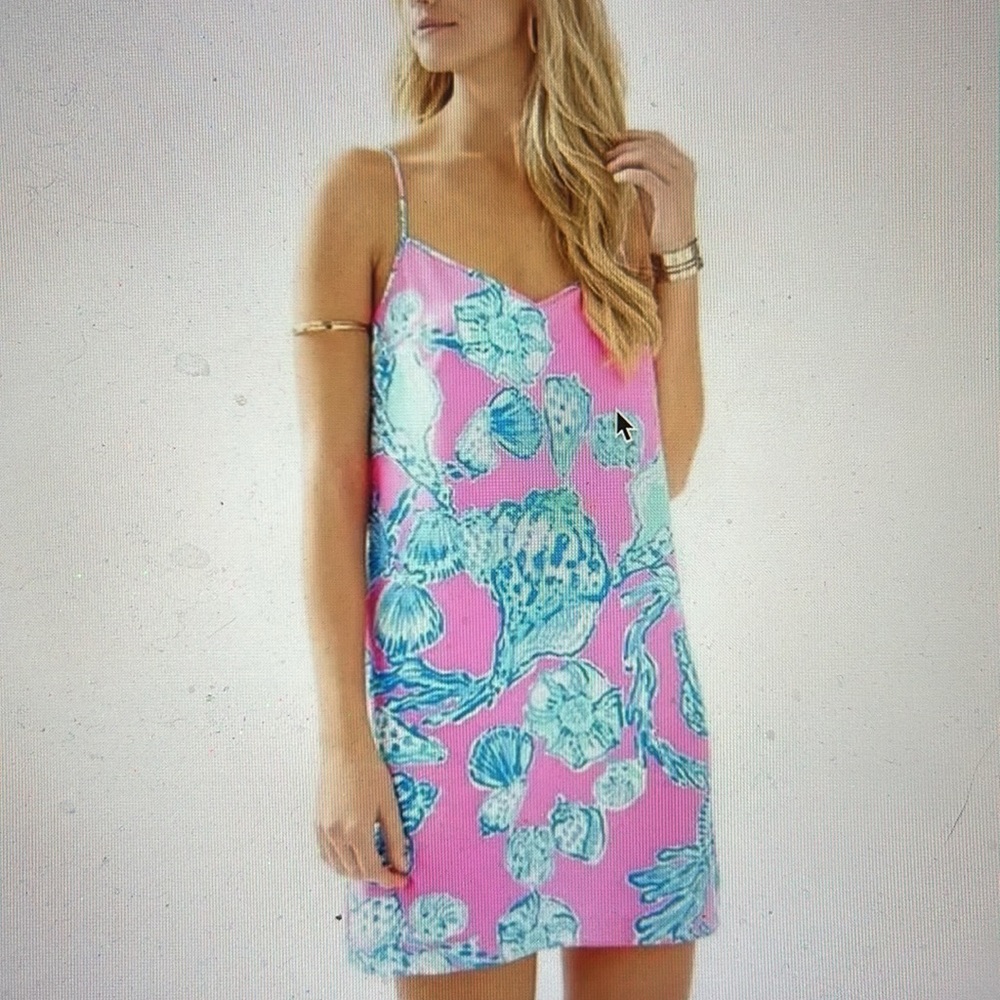 Lily Pulitzer. Dusk. Slip dress.
